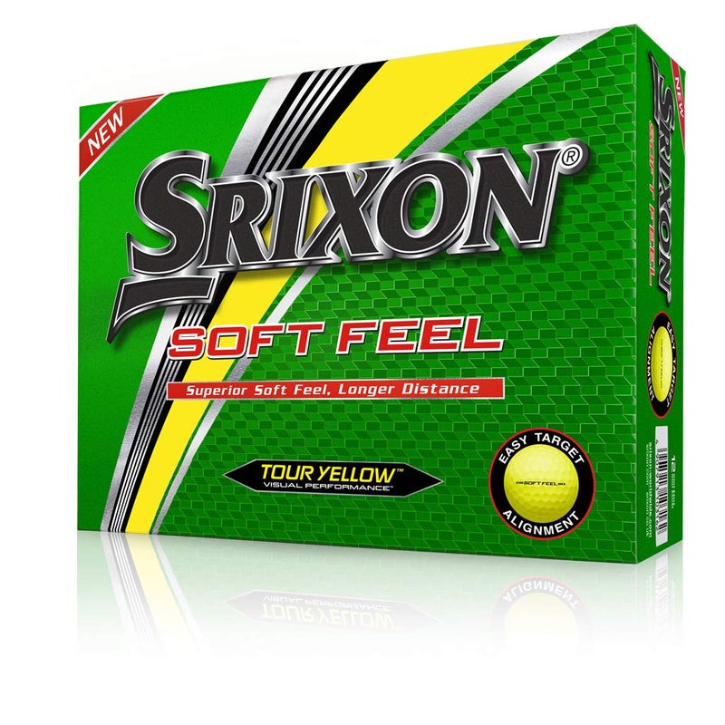 Srixon كرات جولف سريكسون سوفت فيل، صفراء (دزينة واحدة) - Image 1